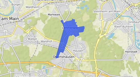 Bodenrichtwertkarte M&uuml;hlheim am Main L&auml;mmerspiel